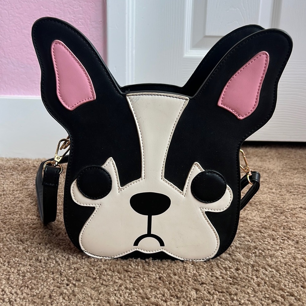 Black French Bulldog Purse 🐾